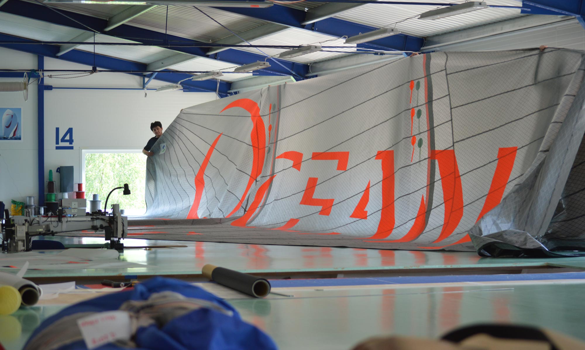 Ocean Sails — sailmaking workshop